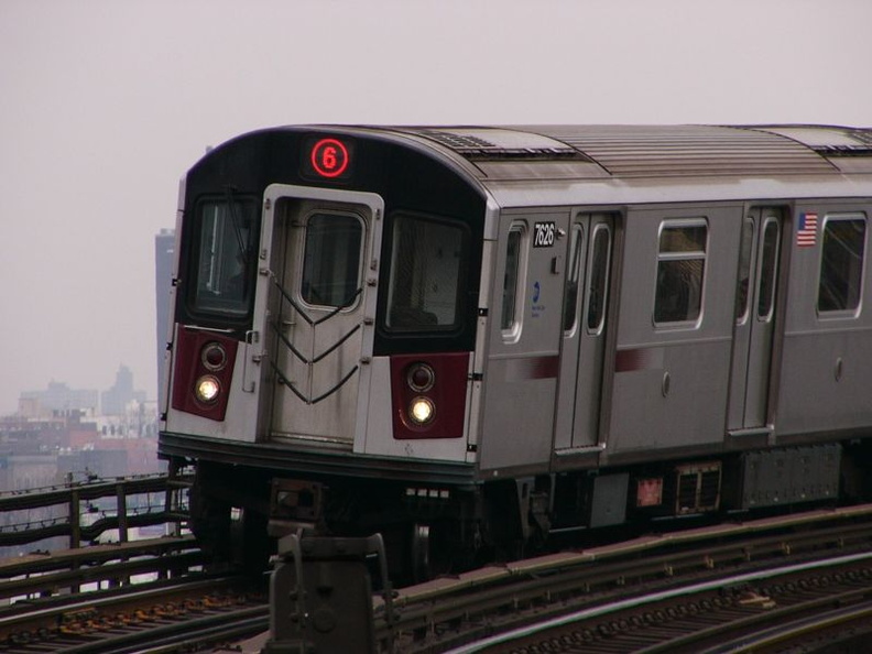 R-142A 7626 @ Whitlock Av (6). Photo taken by Brian Weinberg, 12/19/2004. P1000746.jpg