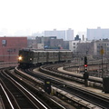 Lo-V @ 170 St (fan trip). Photo taken by Brian Weinberg, 12/19/2004.