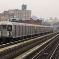 R-42 4582 @ Chauncey St (J). Photo taken by Brian Weinberg, 1/3/2005.