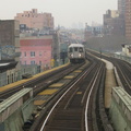 R-42 @ Flushing Av (M). Photo taken by Brian Weinberg, 1/3/2005.