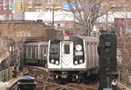 R-143 @ Broadway Junction (L). Photo taken by Brian Weinberg, 1/3/2005.