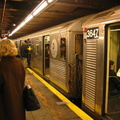 R-32 3647 coupled to R-38 3976 in the same train-set in service @ 59 St - Columbus Circle (C). Photo taken by Brian Weinberg, 2/