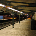 231 St (1), southbound side, under the canopy, looking south. Photo taken by Brian Weinberg, 3/8/2005.