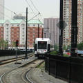 HBLR LRV 2022B @ south of Harborside Financial Center. Photo taken by Brian Weinberg, 07/30/2003.