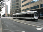 HBLR LRV 2011A @ nearing Exchange Place. Photo taken by Brian Weinberg, 07/30/2003.