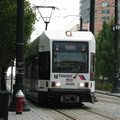 HBLR LRV 2002B @ nearing Exchange Place. Photo taken by Brian Weinberg, 07/30/2003.