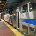 NJ Transit ALP-46 4627 with multi-level consist @ New York Penn Station (Inaugural Revenue Run). Photo taken by Brian Weinberg,