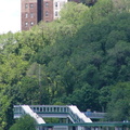 Spuyten Duyvil station (Metro-North). Photo taken by Brian Weinberg, 5/29/2005.