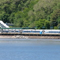 MNR Shoreliner coaches @ Spuyten Duyvil. Photo taken by Brian Weinberg, 5/29/2005.