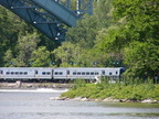 MNR M-7A @ Spuyten Duyvil. Photo taken by Brian Weinberg, 5/29/2005.