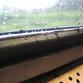 Leaking unrehabbed Amtrak Amfleet I coach. Photo taken by Brian Weinberg, 5/20/2005.