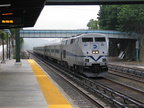 MNR P32AC-DM 201 @ Riverdale (Hudson Line). Photo taken by Brian Weinberg, 6/3/2005.