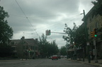 Route 23 Trolley loop at the end of the line (Germantown Av at Bethlehem Pl or something)