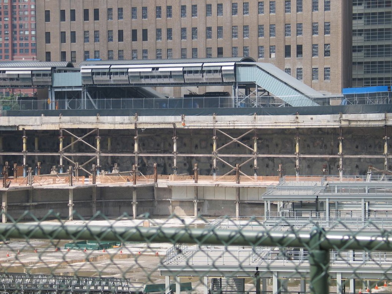 World Trade Center site. Photo taken by Brian Weinberg, 6/28/2005.