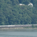 Amtrak Genesis P32AC-DM 706 (powering a two-hour late Lake Shore Limited, train 48) @ between Hastings-on-Hudson (Hudson Line) a
