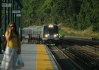 MNCR M7a 4140 @ Riverdale (Hudson Line). Photo taken by Tamar Weinberg, 7/4/2005.