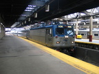 Amtrak AEM7 936 @ Newark Penn Station. Photo taken by Brian Weinberg, 7/17/2005.