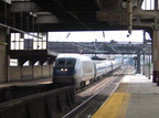 Amtrak HHP8 664 @ Newark Penn Station. Photo taken by Brian Weinberg, 7/17/2005.