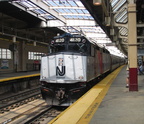 NJT F40PH-2CAT 4120 @ Newark Penn Station. Photo taken by Brian Weinberg, 7/17/2005.
