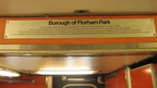 PATH PA-3 744 "Borough of Florham Park" @ Newark Penn Station. Photo taken by Brian Weinberg, 7/17/2005.