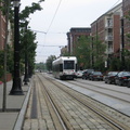 NJT 2005A @ Essex Street (HBLR). Photo taken by Brian Weinberg, 7/17/2005.