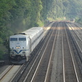 MNCR P32AC-DM 210 @ Riverdale (MNCR Hudson Line). Photo taken by Tamar Weinberg, 7/24/2005.