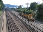 Track maintenance equipment @ Riverdale (MNCR Hudson Line). Photo taken by Brian Weinberg, 7/24/2005.