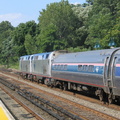 Amtrak P32AC-DM 700 and 716 @ Riverdale (MNCR Hudson Line). Photo taken by Brian Weinberg, 7/24/2005.