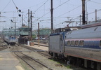 Amtrak AEM-7 919 &amp; 938 @ Washington, DC. Photo taken by David Lung, June 2005.