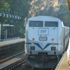 MNCR P32AC-DM 217 @ Spuyten Duyvil (MNCR Hudson Line). Photo taken by Brian Weinberg, 8/3/2005.