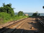 Former wye (now just a junction) at Spuyten Duyvil. Photo taken by Brian Weinberg, 8/3/2005.