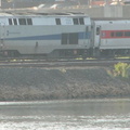 MNCR P32AC-DM 220 and Shoreliner coach "Roger Sherman" @ Marble Hill (MNCR Hudson Line). Photo taken by Brian Weinberg