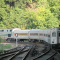 MNCR P32AC-DM 220 and Shoreliner coaches Roger Sherman, Cedar Hill, Noah Webster, Beacon Falls, ????, and Shoreliner I cab 6111