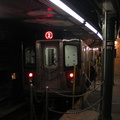 R-142 @ South Ferry (2) [G.O. had only 2 and 5 trains stopping at South Ferry]. Photo taken by Brian Weinberg, 9/11/2005.