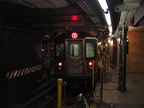R-142 @ South Ferry (5) [G.O. had only 2 and 5 trains stopping at South Ferry]. Photo taken by Brian Weinberg, 9/11/2005.