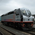 NJT PL42AC 4021 @ Hoboken Terminal. Photo taken by Brian Weinberg, 9/14/2005.