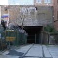 Portal of the abandoned Cedar Street Subway portion of the Newark City Subway. Photo taken by Brian Weinberg, 9/18/2005.