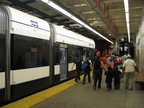 NJT NCS LRV 109A @ Penn Station. LRV is on the inbound track. Photo taken by Brian Weinberg, 9/18/2005.