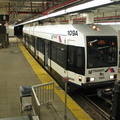 NJT NCS LRV 109A @ Penn Station. LRV is on the inbound track. Photo taken by Brian Weinberg, 9/18/2005.