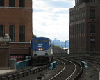 Amtrak P32DM-AC 706 @ Yonkers, NY (Train #283). Photo taken by Brian Weinberg, 10/16/2005.