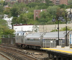 Amtrak P32DM-AC 706 @ Yonkers, NY (Train #283). Photo taken by Brian Weinberg, 10/16/2005.