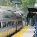 Amtrak P32DM-AC @ Ludlow (Train #291 - Ethan Allen Express). Photo taken by Brian Weinberg, 10/16/2005.