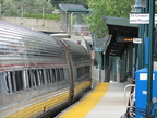 Amtrak P32DM-AC @ Ludlow (Train #291 - Ethan Allen Express). Photo taken by Brian Weinberg, 10/16/2005.