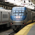 Amtrak HHP-8 652 @ Newark Penn Station. Photo taken by Brian Weinberg, 10/23/2005.