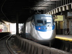 Amtrak Acela 2016 @ Newark Penn Station. Photo taken by Brian Weinberg, 10/23/2005.