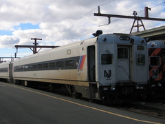 NJT Comet I Cab 5105 @ Hoboken Terminal. Photo taken by Brian Weinberg, 10/23/2005.