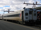 NJT Comet I Cab 5105 @ Hoboken Terminal. Photo taken by Brian Weinberg, 10/23/2005.