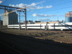 NJT Comet I Trailer 1748 and others @ Hoboken Terminal. Photo taken by Brian Weinberg, 10/23/2005.