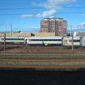 NJT Comet I Trailer 1708 and others @ Hoboken Terminal. Photo taken by Brian Weinberg, 10/23/2005.