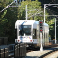 NJT HBLR LRV 2031B @ Ninth Street. Photo taken by Brian Weinberg, 10/30/2005.